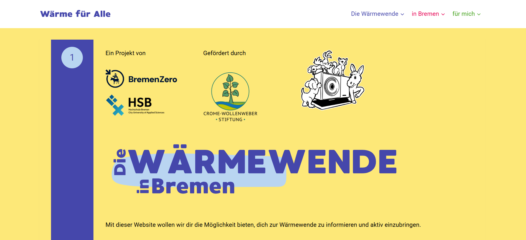 Wärme für Alle